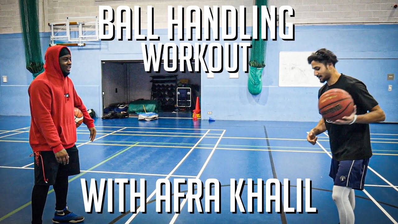 Ball handling workout with Afra Khalil, video still
